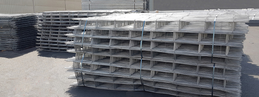 Block ladder mesh made in Taiwan. By Taiwan block ladder truss making machine.